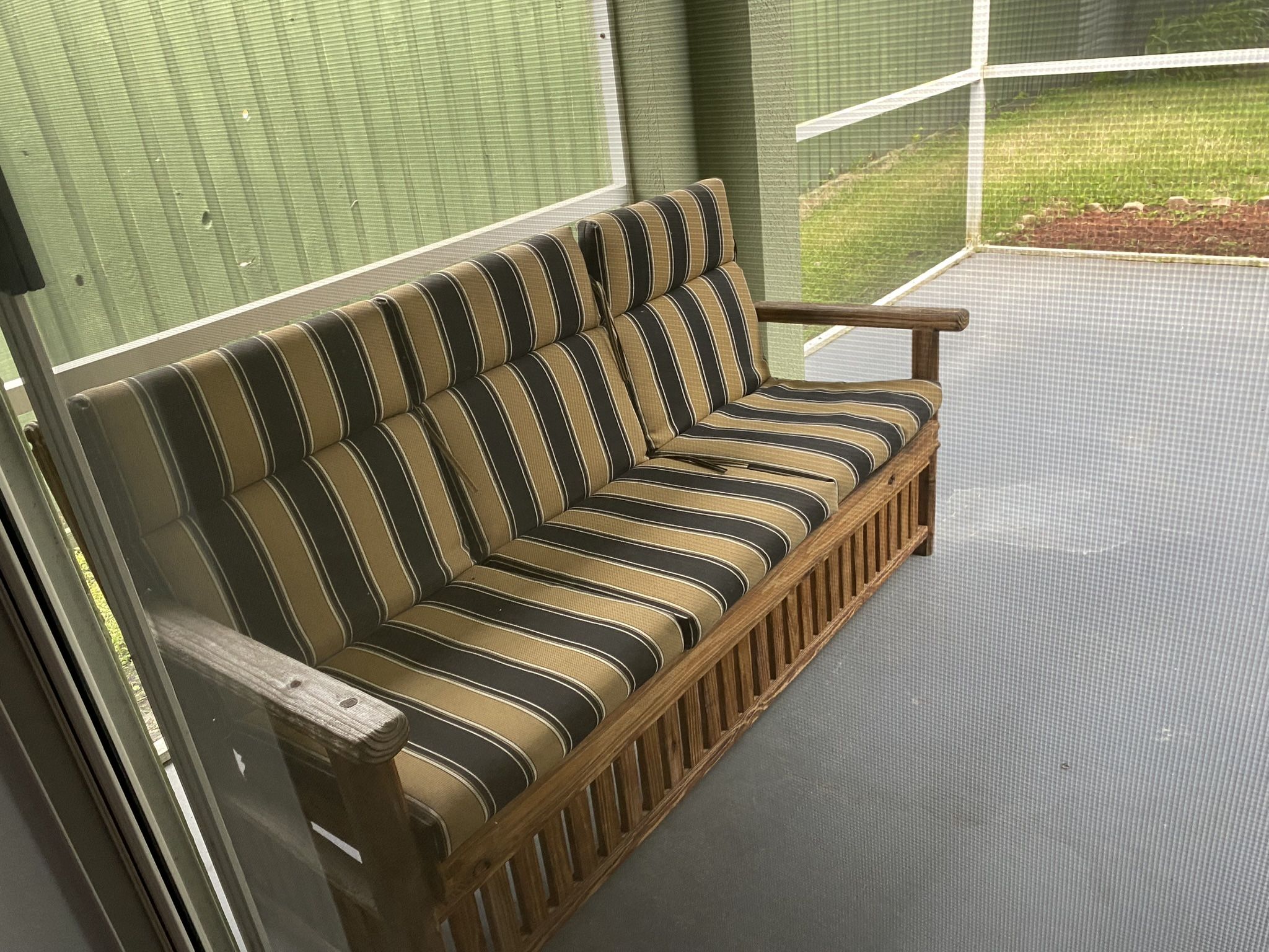 Wooden Outdoor Furniture Set