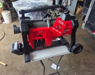Milwaukee 2871-22 M18 FUEL Sewer Sectional Machine w/ Cable Drive Batteries included