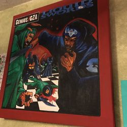 GZA liquid Swords Album cover art