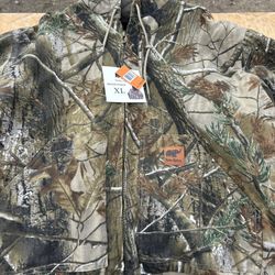 CAMOUFLAGE WINTER INSULATED JACKET SIZE XL 