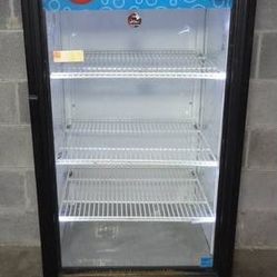 True 24" Glass Door Commercial Display Refrigerator - 115V - GMD-10-LD - Made in USA