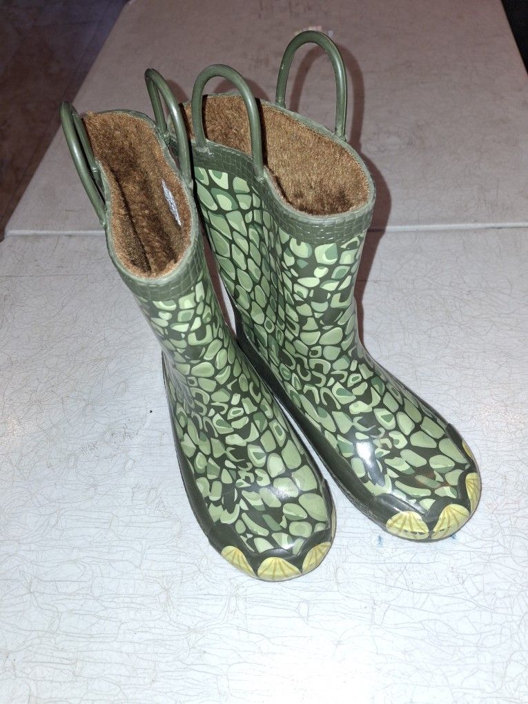 Dinosaur Rain Boots