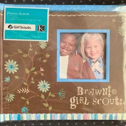 Brownie Girl Scout Photo Album / Scrapbook