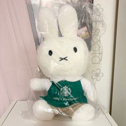 Brand New Miffy x Starbucks Grande Plush • 2026 Reserve Edition