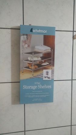 3 tier Whitmore storage shelves