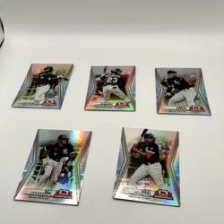 2023 Topps International Trading Card Day (5) Card Chicago White Sox lot.