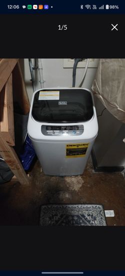 Black + Decker Portable Washer