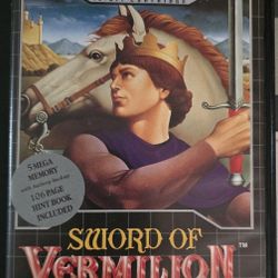 Sword Of Vermillion for Sega Genesis