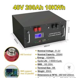 48v 200ah Battery Pack
