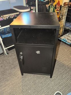 Small storage locker/ nightstand