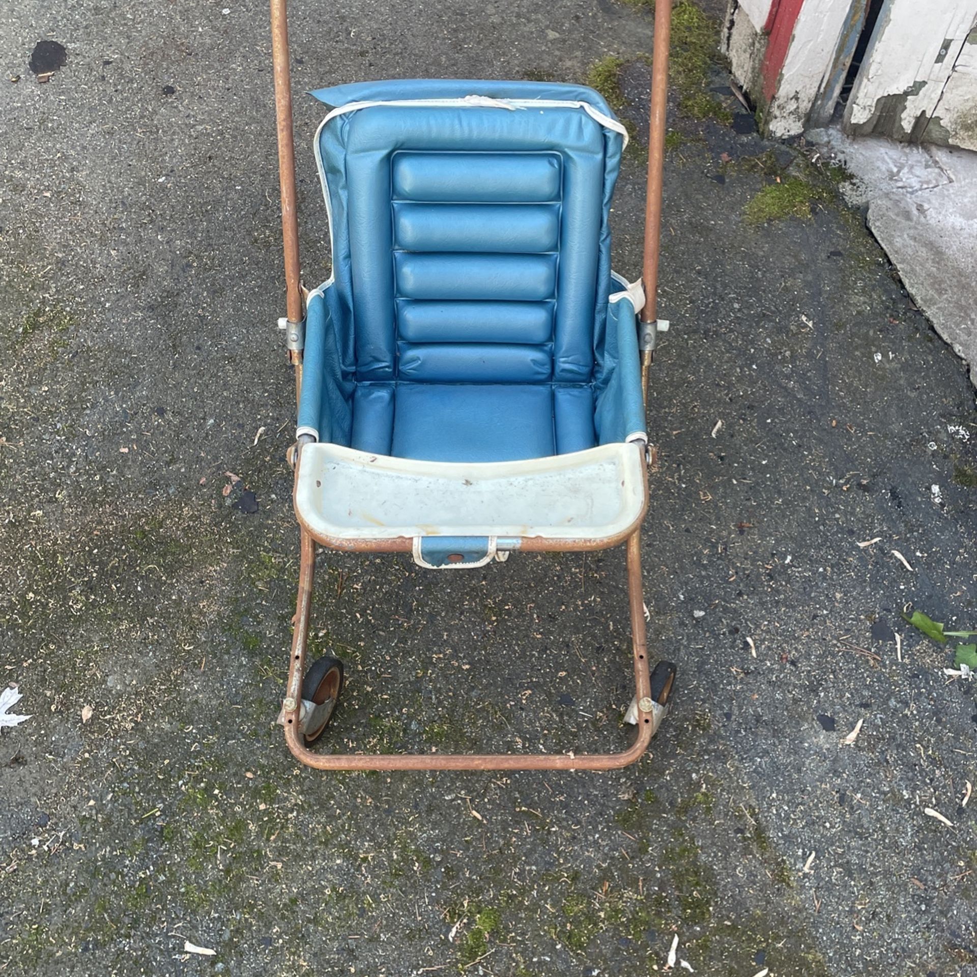 Old Antique Baby Stroller