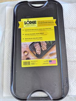 Lodge cast iron griddle/grill