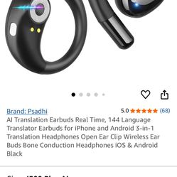 Translate earbuds