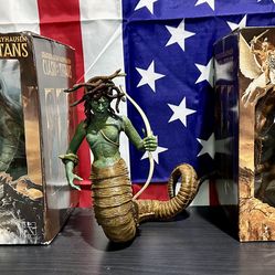 🔥 RARE CLASH OF THE TITANS – Gentle Giant “Creatures of Ray Harryhausen” Figures (Set of 3)