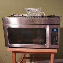 Used Whirlpool Under Cabinet/Over Range Microwave