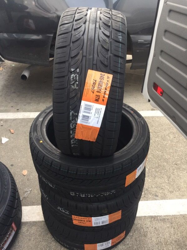 BRAND NEW 245/40/18 TRIANGLE TR967 TIRES!!!!!!