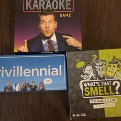 Lot Of 3 Adult Boardgames 10.00