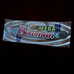 2025-26 Bowman Basketball Factory Sealed Mega Box (Description)