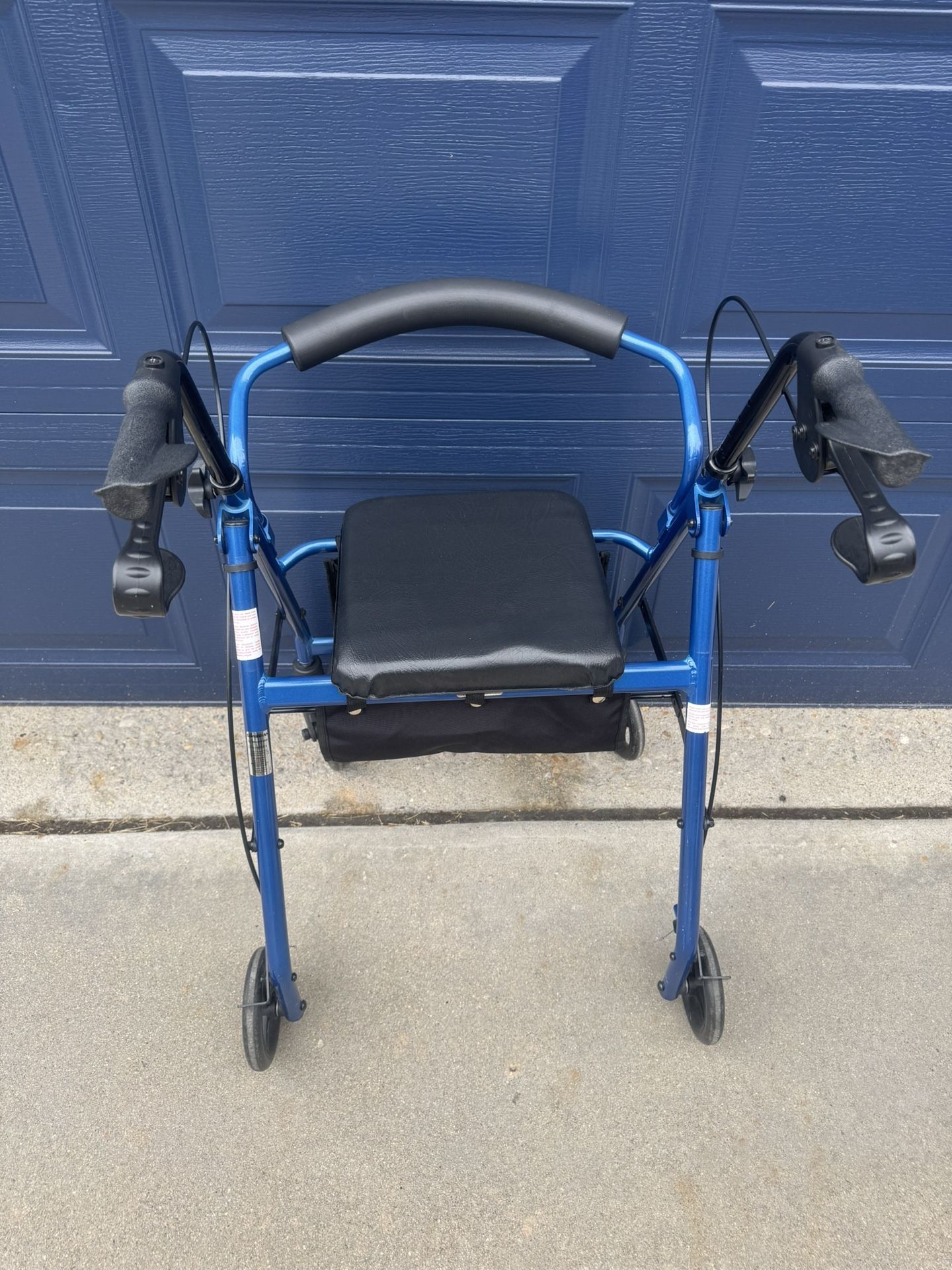 Foldable Rollator Walker & Basket.
