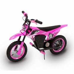 M8TRX SPORTS Pink 12V Mini Electric Child Dirt Bike Battery Powered Toy Motorcycle