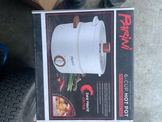 Parini 6-Cup Electric Non-Stick Hot Pot