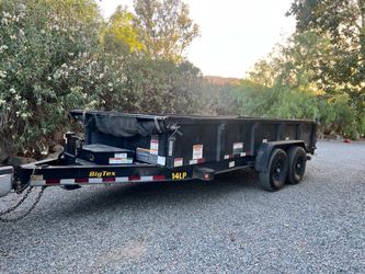 Big Tex Dump Trailer