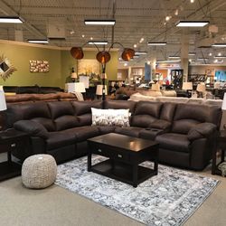 Reclining Sectional In Stock For Immediate Delivery 