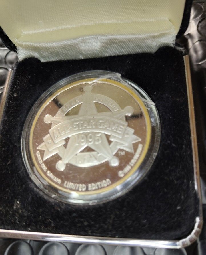 1995 Ltd Ed Hideo Nomo All Star Game Coin