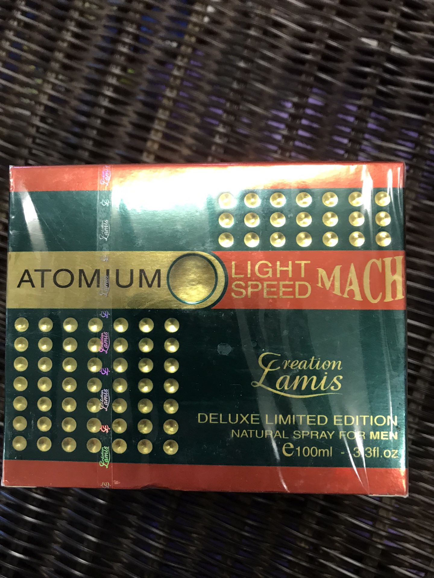 New Perfume / Colonge - CREATION LAMIS Atomium Light Speed MACH 3.3 OZ Natural spray for men
