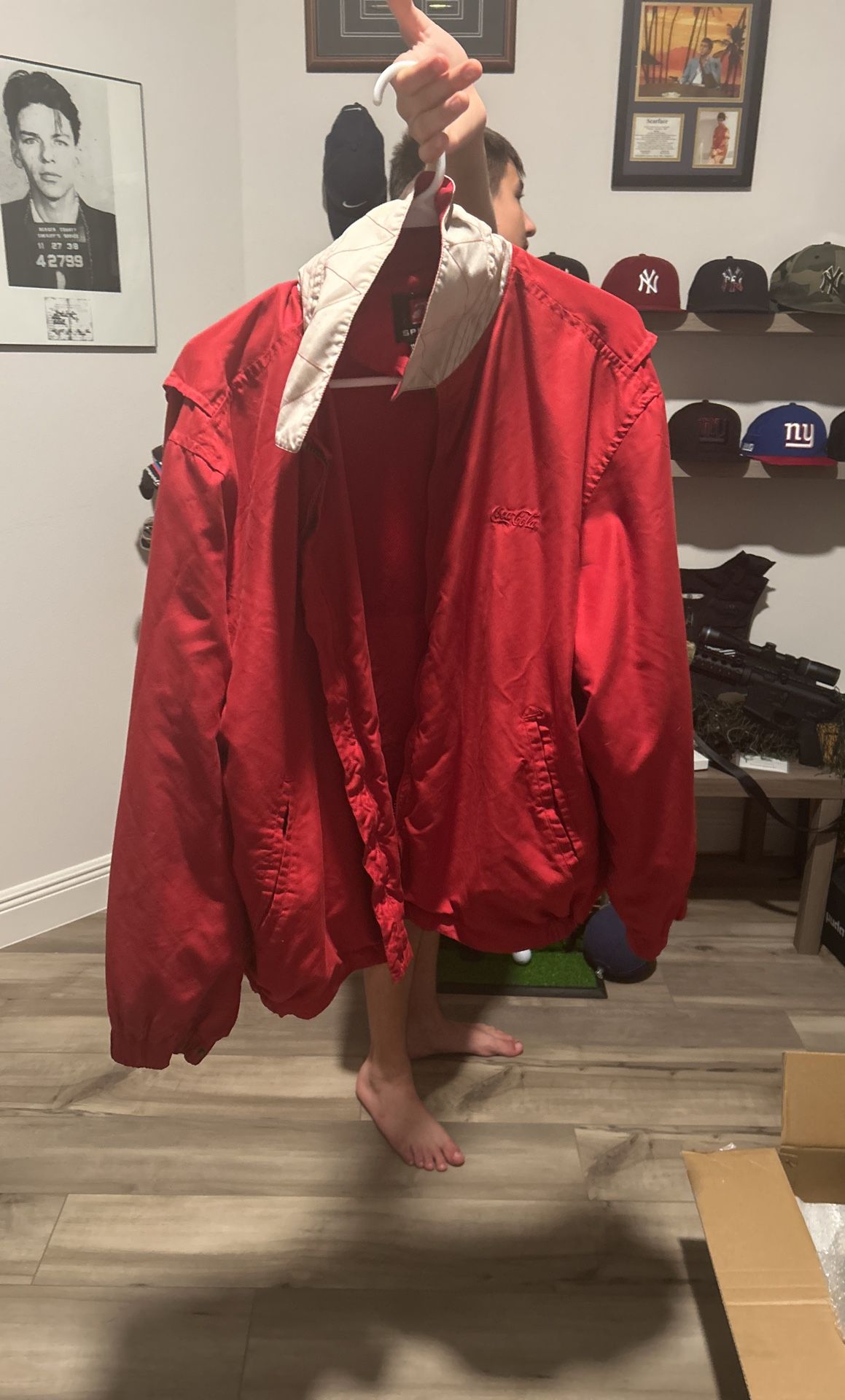Coca Cola Jacket large Men’s