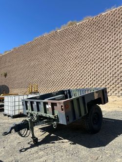 Military cargo trailer 2009