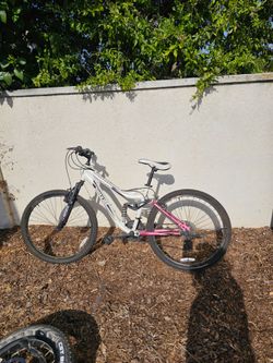 Full suspension mountain bike