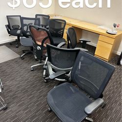 Lot Of Office Chairs 