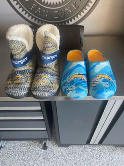 Chargers Crocs and Slippers