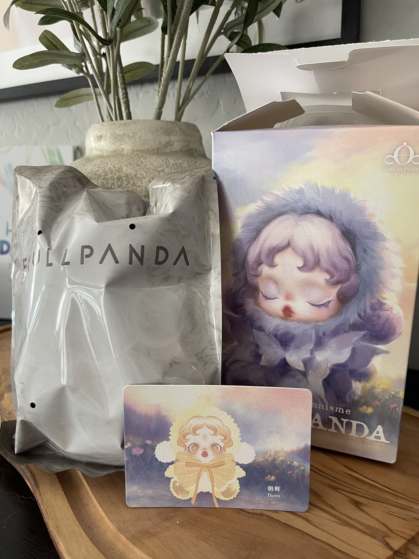 Dawn Skull Panda L'impressionnisme open box, unopened package.