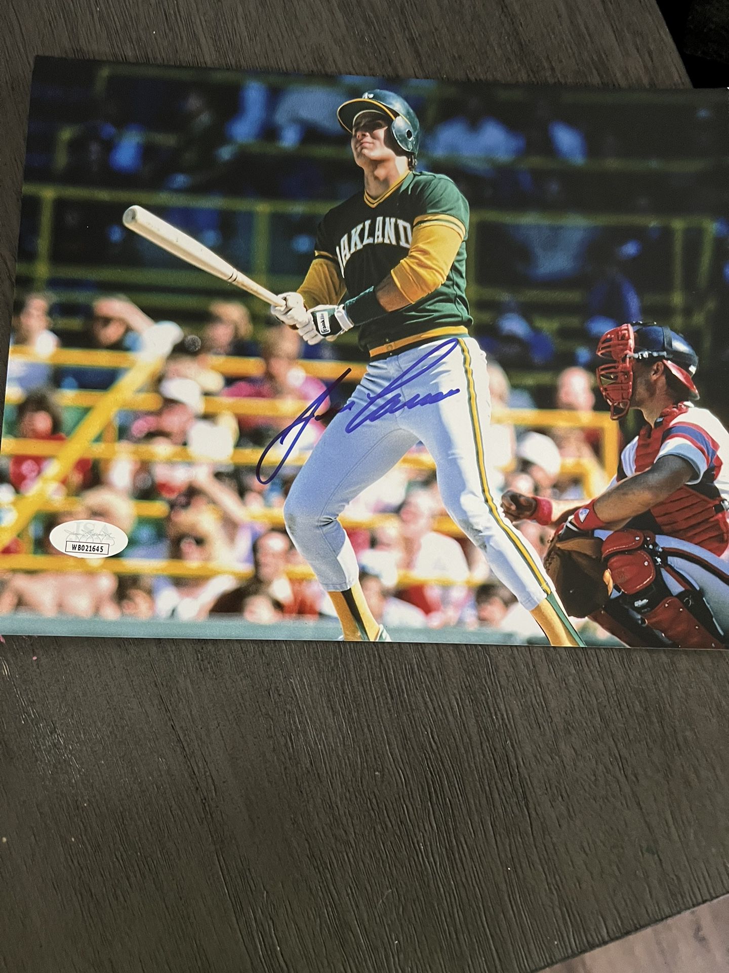 Jose Canseco Autographed 8x10 