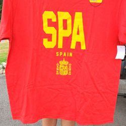 New Spain Soccer Tee Size Xl