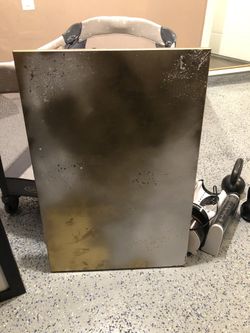 Gold and silver picture frame painting