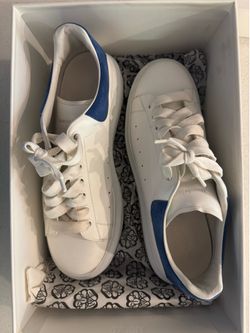 Men’s Alexander McQueen Shoes White/Blue SALE!!!!