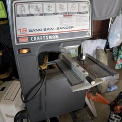 12 INCH

BAND SAW-SANDER、

Sears

CRAFTSMAN.