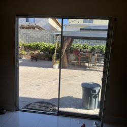 Free Sliding Double Glass Doors