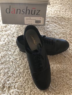 Dance or Organ Shoes Size 10 Danshuz Black Good Condition