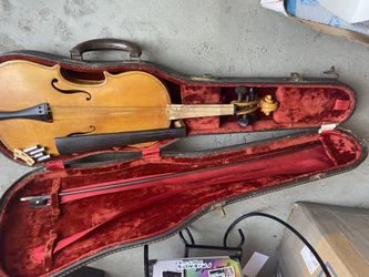 1956 HANDMADE FIDDLE W/CASE 