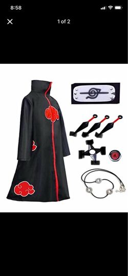Naruto Akatsuki Cosplay Costume Set