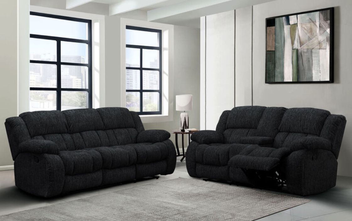 Beautiful Reclining Sofa And  Loveseat!   No Credit Needed Financing Available!!! 