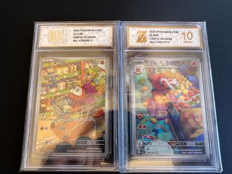 Pokemon cards grade 10 for sale or trade