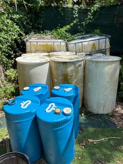 55 Gallon And 20 Gallon Food Grade Drum