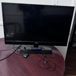32 Inch TV  with Roku Express and Bluetooth Device
