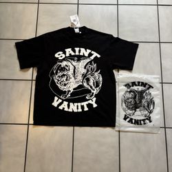 Saint Vanity Griffin Tee - Black ALL SIZES