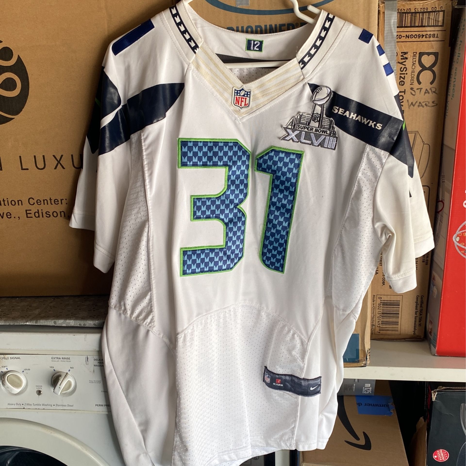 Seattle Seahawks Chris Chancellor Team Jersey